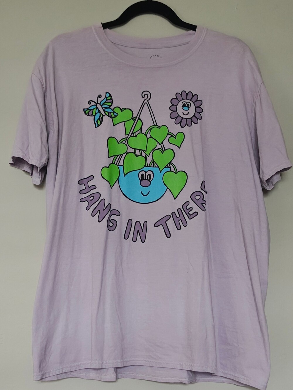 PS/ LA "Hang In There" Graphic Tee-Plant Parent